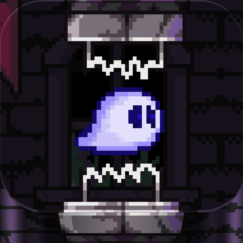 A screenshot of tap-tap-ghost, a game by SplitMindGaming